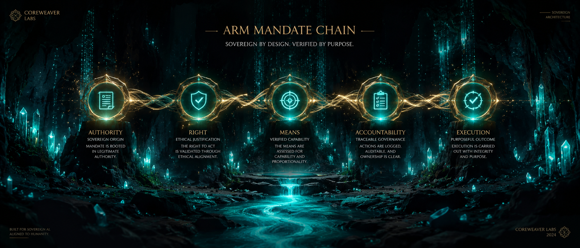 The Five ARM Primitives: A Framework for Accountable AI Agents